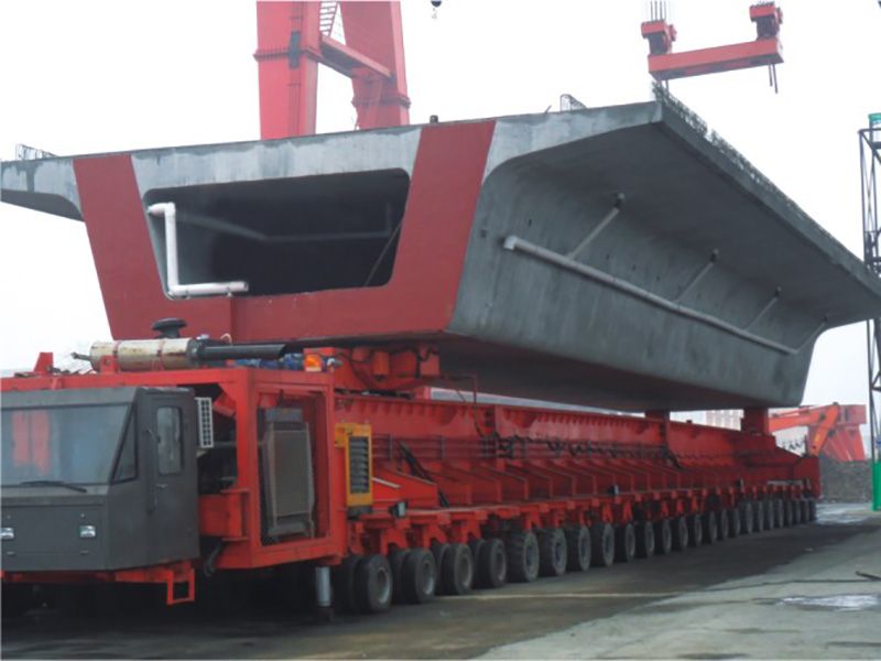 900t輪胎運梁車(chē)